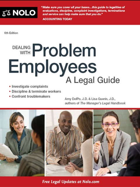 Cover image for book Dealing With Problem Employees: A Legal Guide