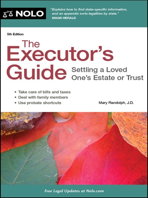 Cover image for book Executor's Guide, The