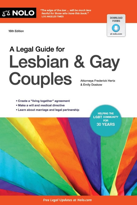 Cover image for book Legal Guide for Lesbian & Gay Couples, A