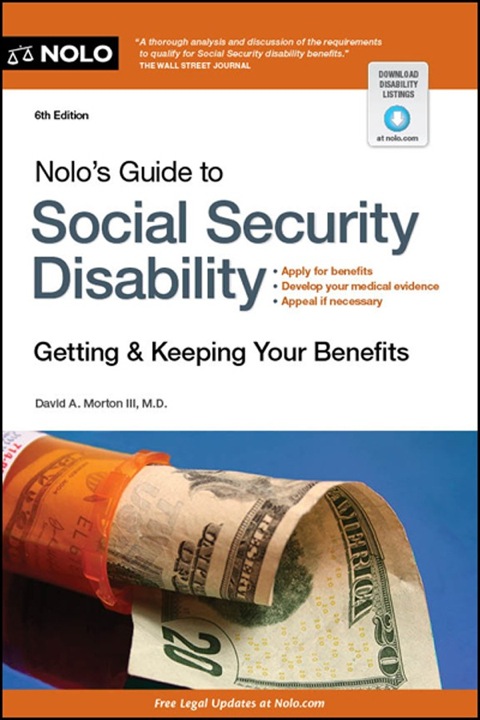 Cover image for book Nolo's Guide to Social Security Disability: Getting & Keeping Your Benefits