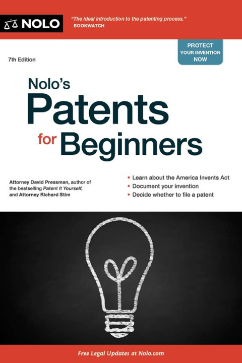 Cover image for book Nolo's Patents for Beginners