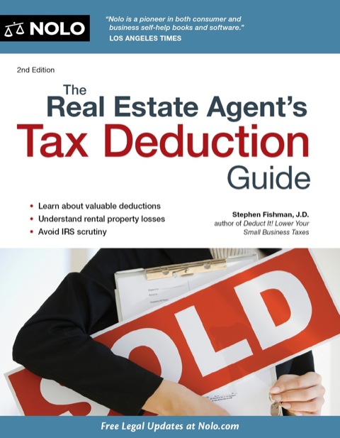 Cover image for book Real Estate Agent's Tax Deduction Guide, The