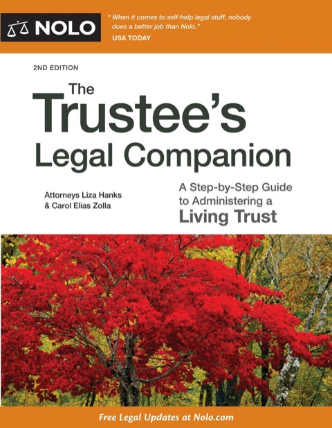 Cover image for book Trustee's Legal Companion, The: A Step-by-Step Guide to Administering a Living Trust