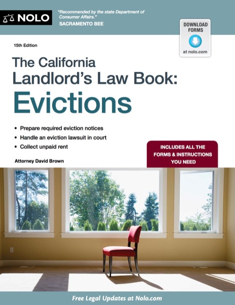 Cover image for book California Landlord's Law Book, The: Evictions