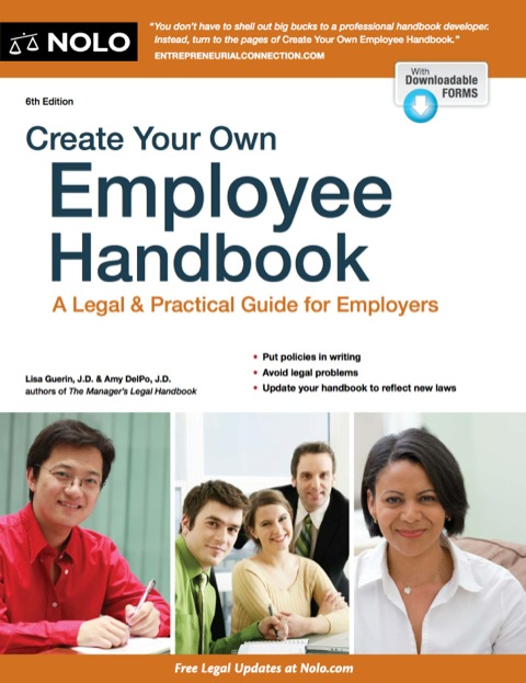 Cover image for book Create Your Own Employee Handbook: A Legal