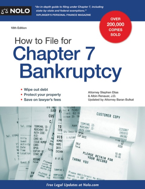 Cover image for book How to File for Chapter 7 Bankruptcy