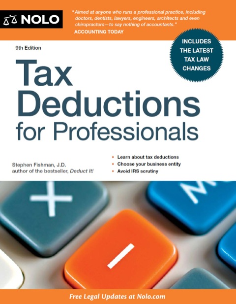 Cover image for book Tax Deductions for Professionals