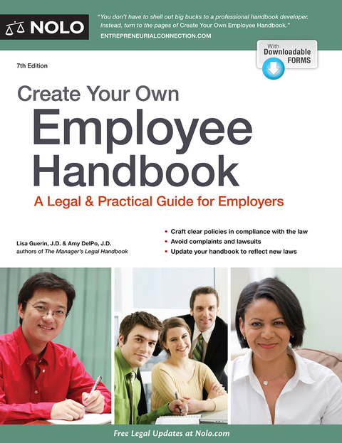 Cover image for book Create Your Own Employee Handbook: A Legal & Practical Guide for Employers