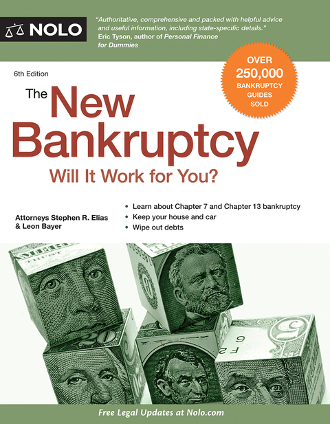 Cover image for book New Bankruptcy, The: Will It Work for You?