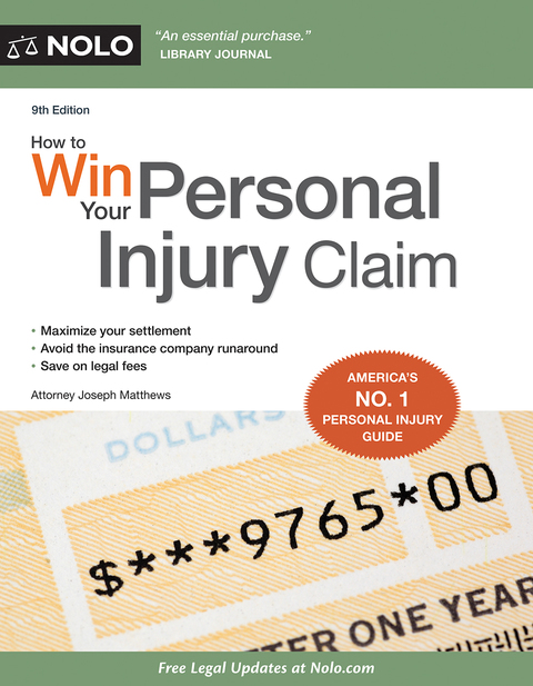 Cover image for book How to Win Your Personal Injury Claim