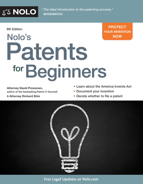 Cover image for book Nolo's Patents for Beginners