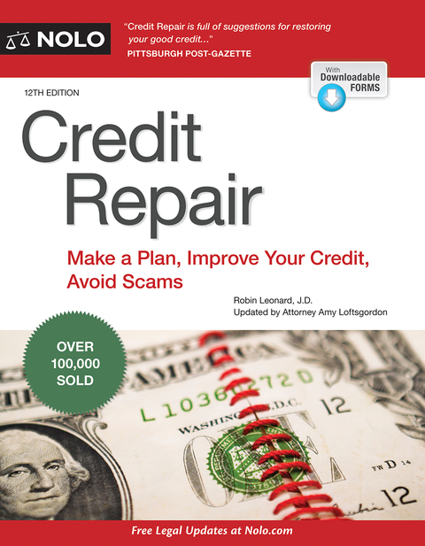 Cover image for book Credit Repair: Make a Plan, Improve Your Credit, Avoid Scams