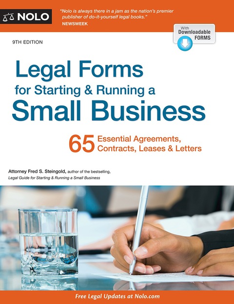 Cover image for book Legal Forms for Starting & Running a Small Business
