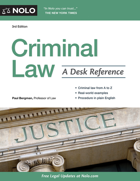 Cover image for book Criminal Law