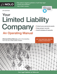 Cover image: Your Limited Liability Company 8th edition 9781413322613