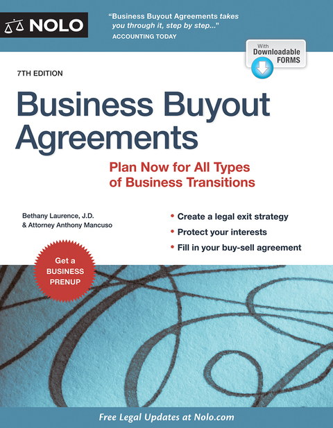 Cover image for book Business Buyout Agreements