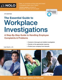 صورة الغلاف: Essential Guide to Workplace Investigations, The 4th edition 9781413322736