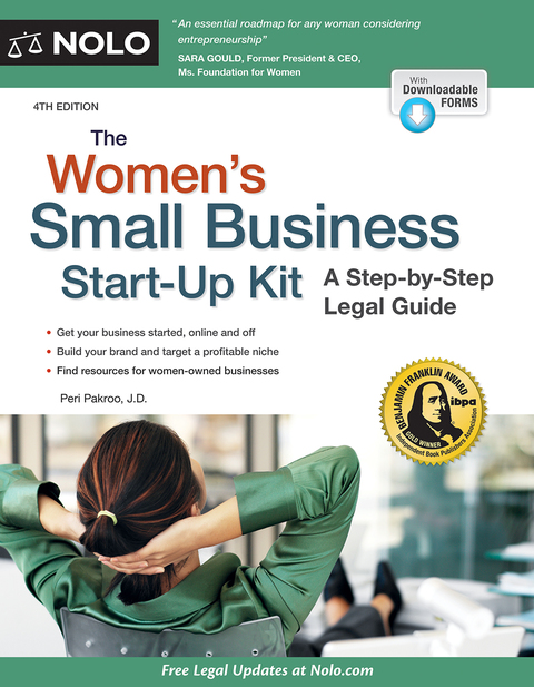 Cover image for book Women's Small Business Start-Up Kit, The: A Step-by-Step Legal Guide