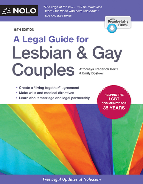 Cover image for book Legal Guide for Lesbian & Gay Couples, A