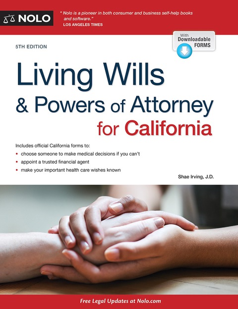 Cover image for book Living Wills and Powers of Attorney for California