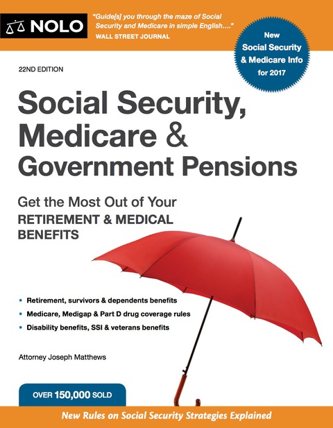 Cover image for book Social Security, Medicare and Government Pensions: Get the Most Out of Your Retirement and Medical Benefits