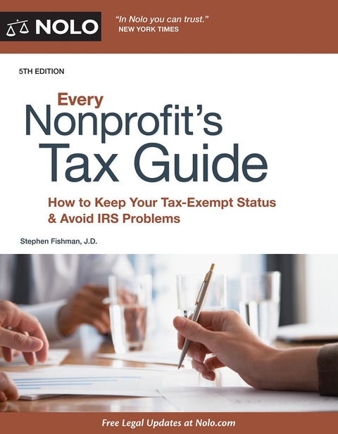 Cover image for book Every Nonprofit's Tax Guide