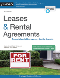 Titelbild: Leases & Rental Agreements 12th edition 9781413324501