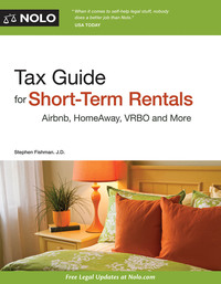صورة الغلاف: Tax Guide for Short-Term Rentals 1st edition 9781413324563