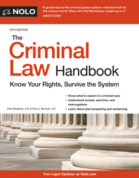Titelbild: Criminal Law Handbook, The 15th edition 9781413324709
