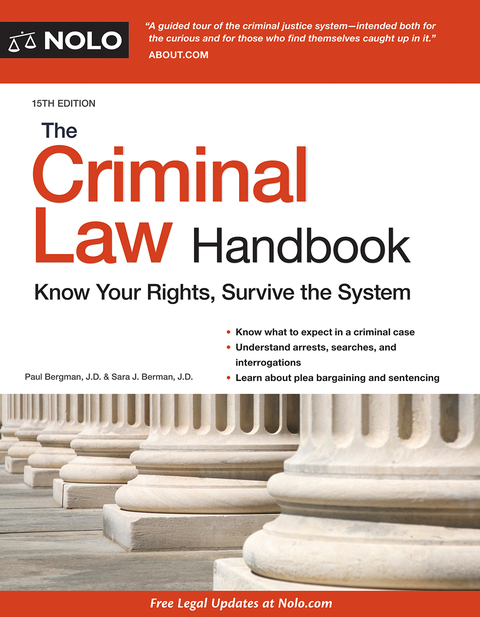 Cover image for book Criminal Law Handbook, The