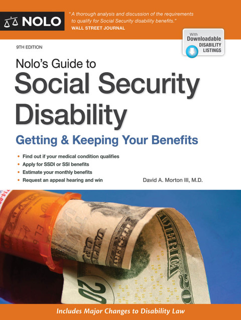 Cover image for book Nolo's Guide to Social Security Disability
