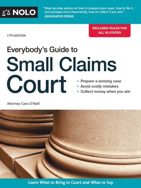Cover image for book Everybody's Guide to Small Claims Court