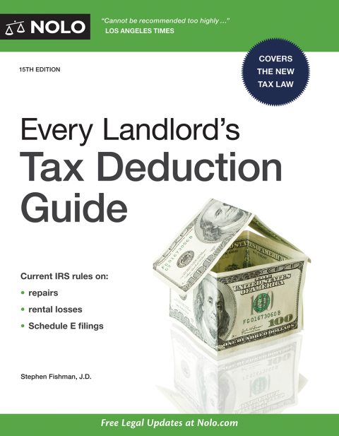 Cover image for book Every Landlord's Tax Deduction Guide