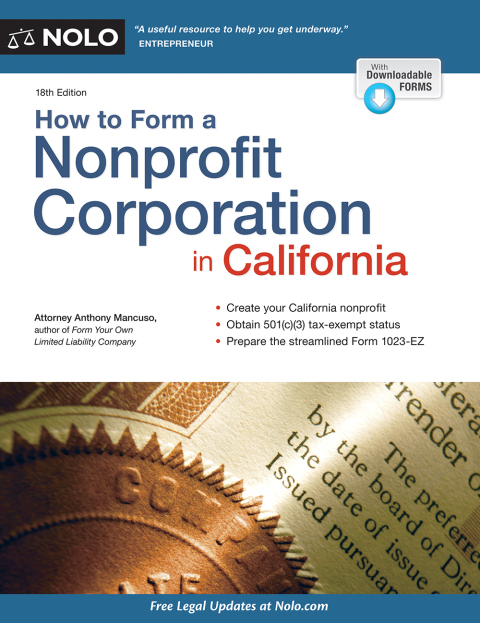 How to Form a Nonprofit Corporation in California 