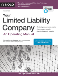 Cover image: Your Limited Liability Company 9th edition 9781413326437