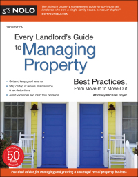 Cover image: Every Landlord's Guide to Managing Property 3rd edition 9781413326833