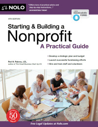 Cover image: Starting & Building a Nonprofit 9th edition 9781413328387