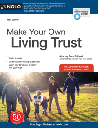 Titelbild: Make Your Own Living Trust 15th edition 9781413328400