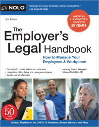 Imagen de portada: Employer's Legal Handbook, The 15th edition 9781413328820