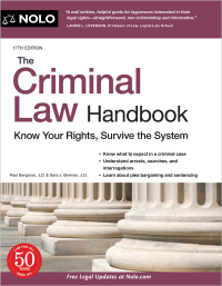 Titelbild: Criminal Law Handbook, The 17th edition 9781413329391
