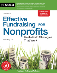 Cover image: Effective Fundraising for Nonprofits 7th edition 9781413329896