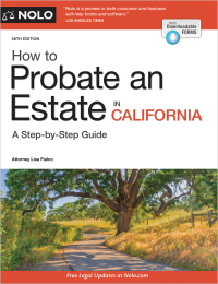 صورة الغلاف: How to Probate an Estate in California 26th edition 9781413330595