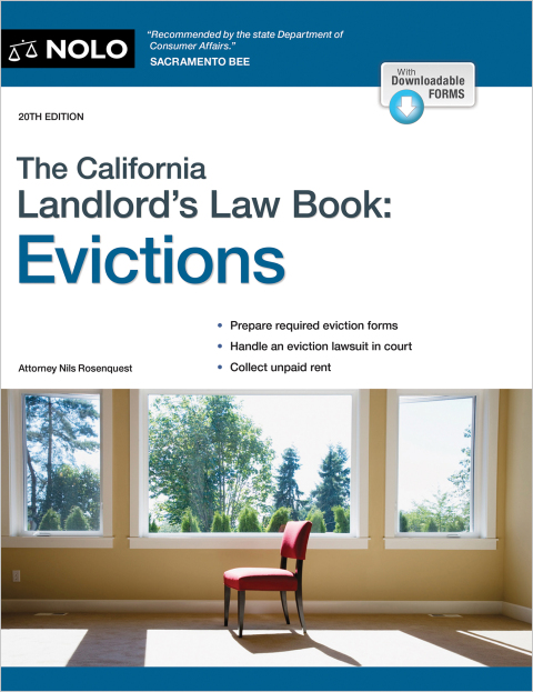 Cover image for book The California Landlord's Law Book