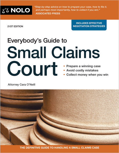 Cover image for book Everybody's Guide to Small Claims Court