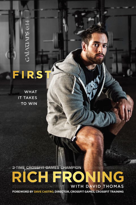 Cover image for book First