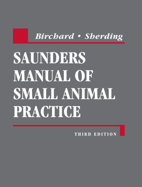 Cover image for book Saunders Manual of Small Animal Practice