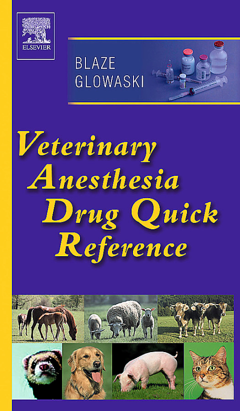 Cover image for book Veterinary Anesthesia Drug Quick Reference