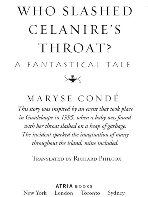 Cover image for book Who Slashed Celanire's Throat?