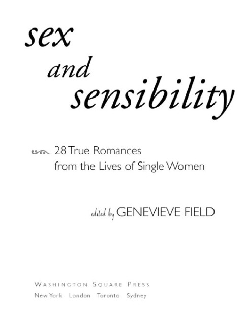 Cover image for book Sex and Sensibility