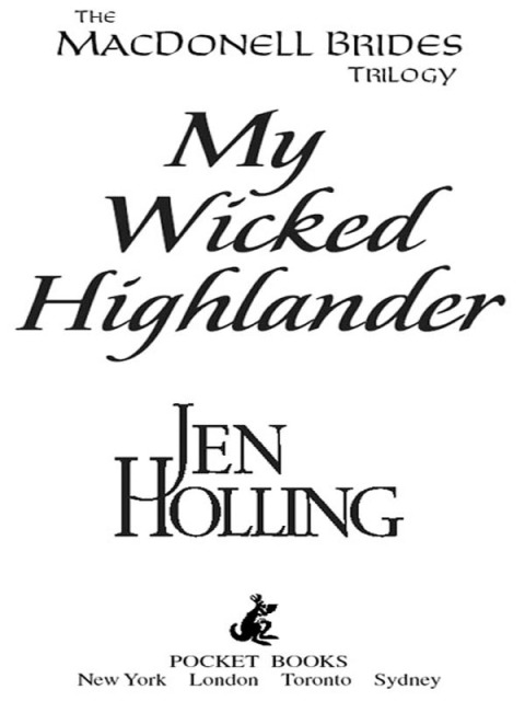 Cover image for book My Wicked Highlander